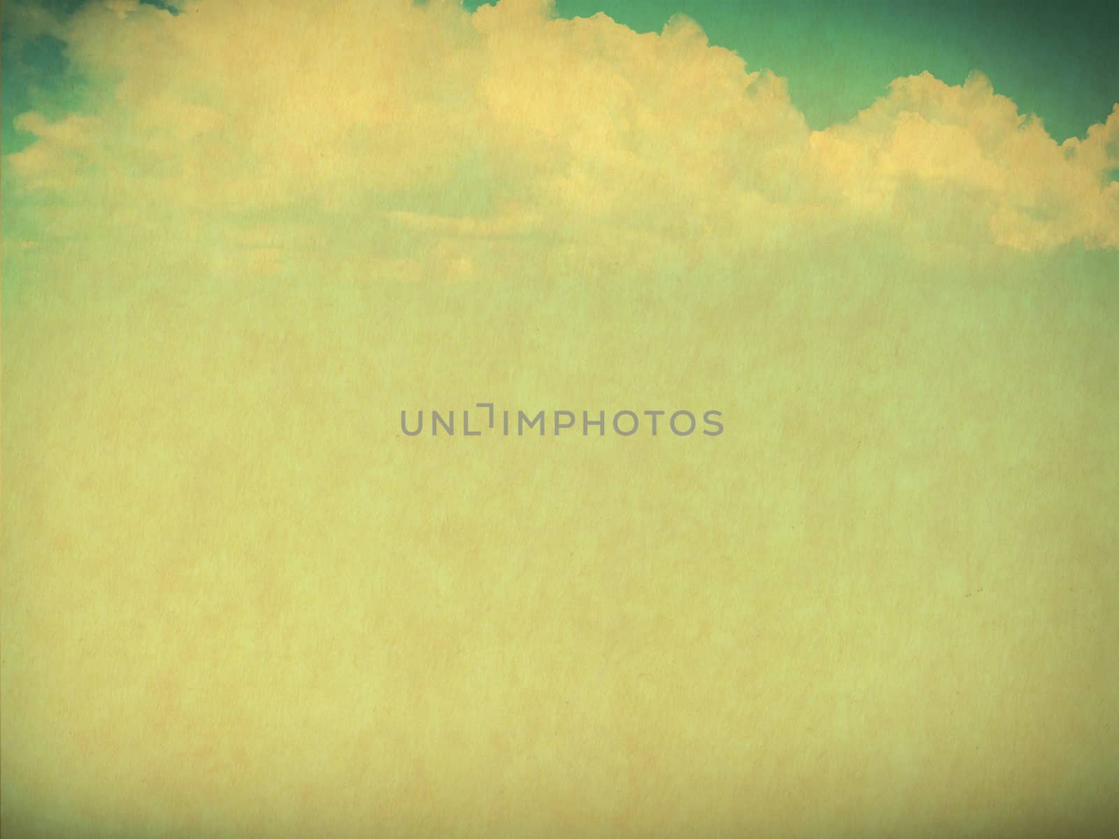 retro image of cloudy sky