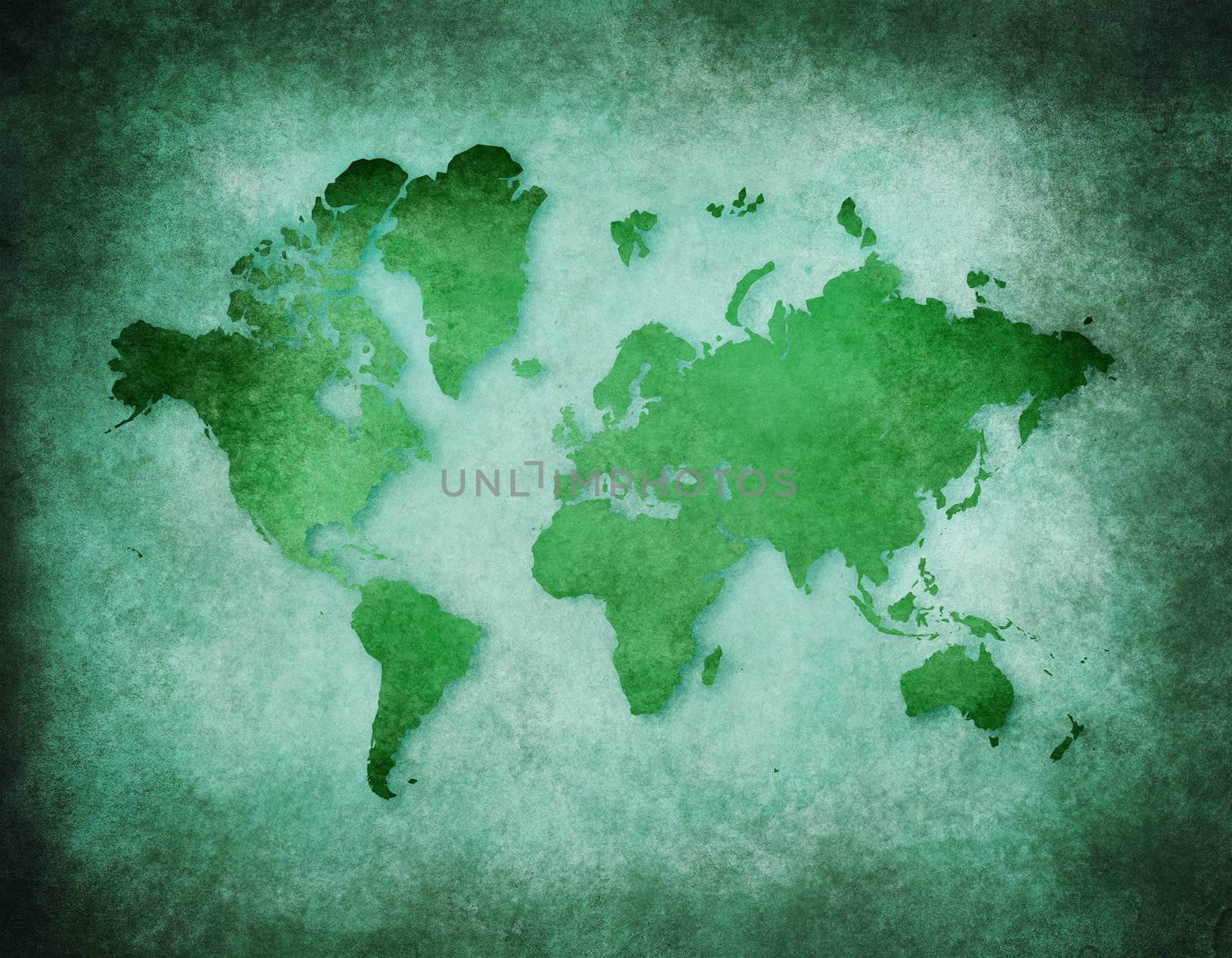Retro World Map