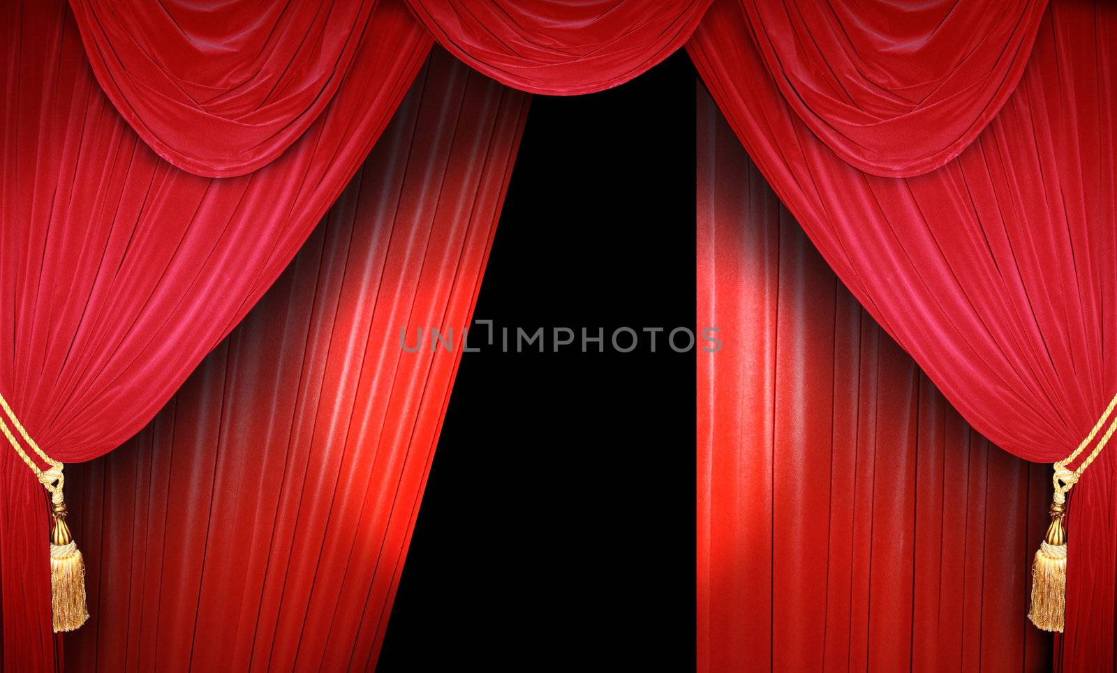 Show on stage by photochecker