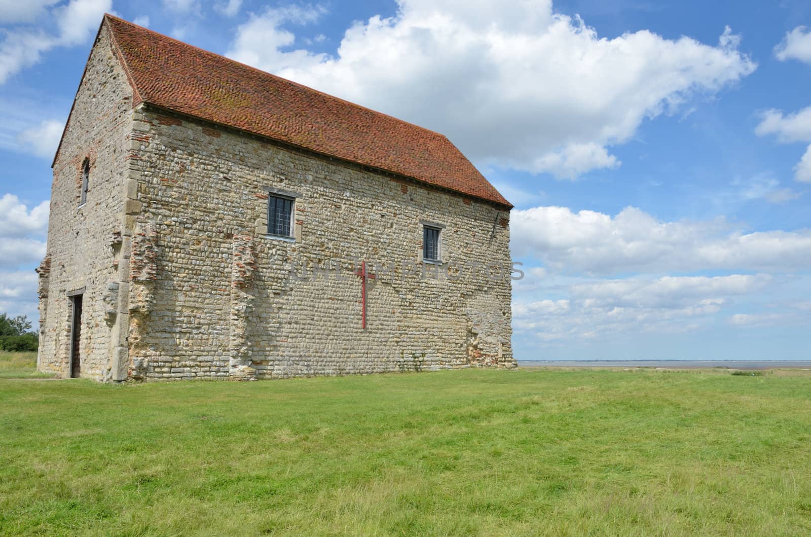 Ancient simple stone church