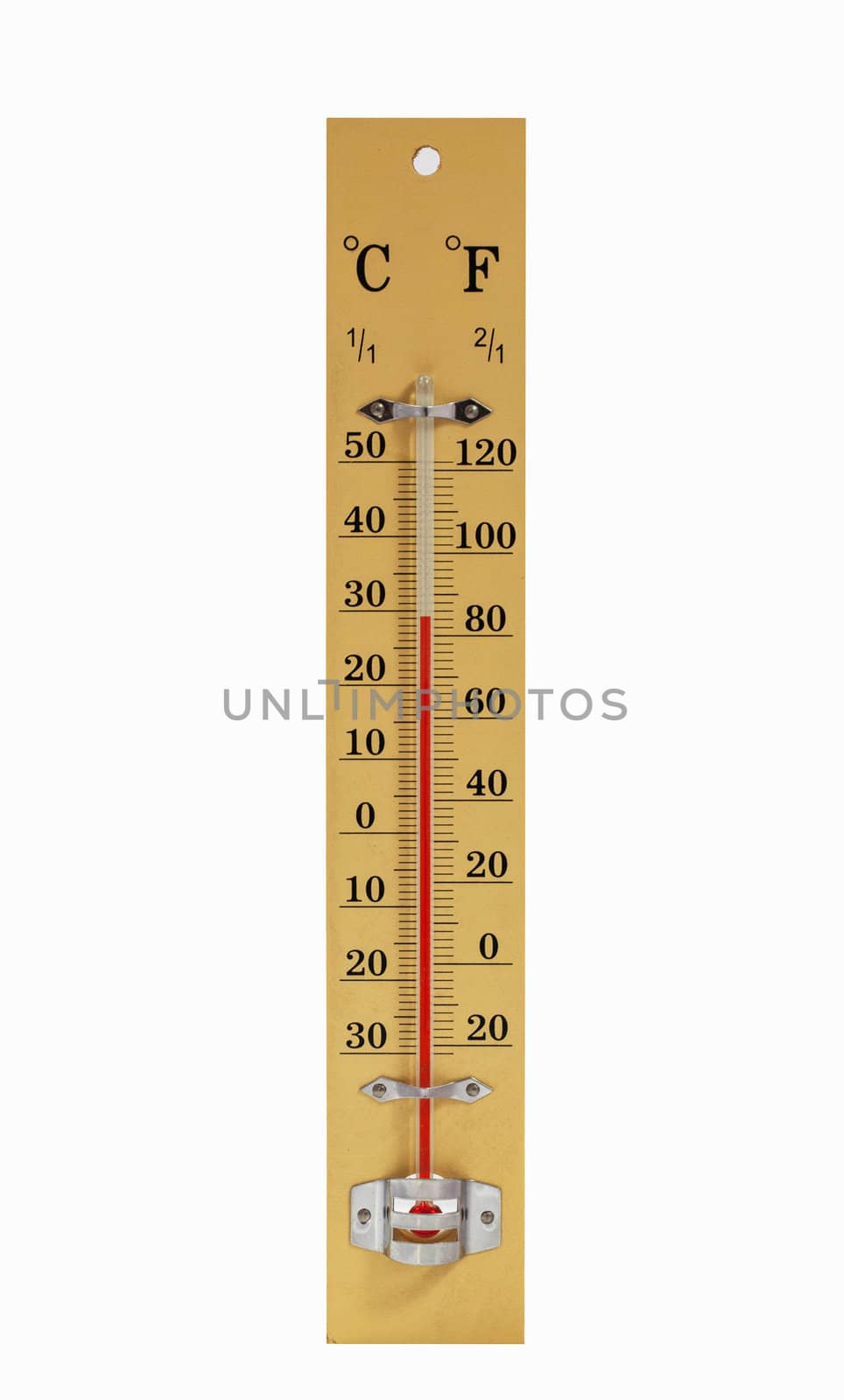 Mercury thermometer. by thanatip