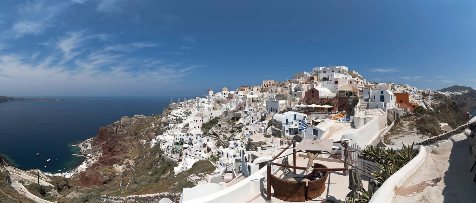 Santorini panorama by mulden