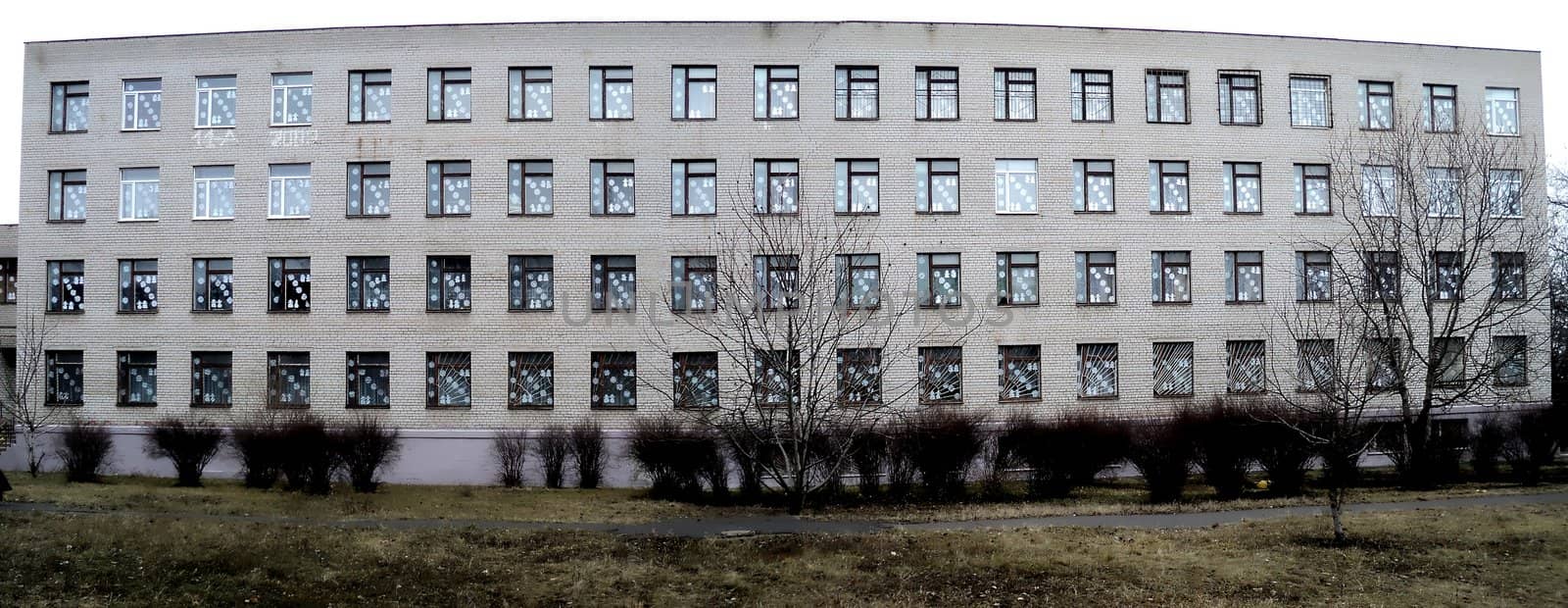 The school building by Krakatuk