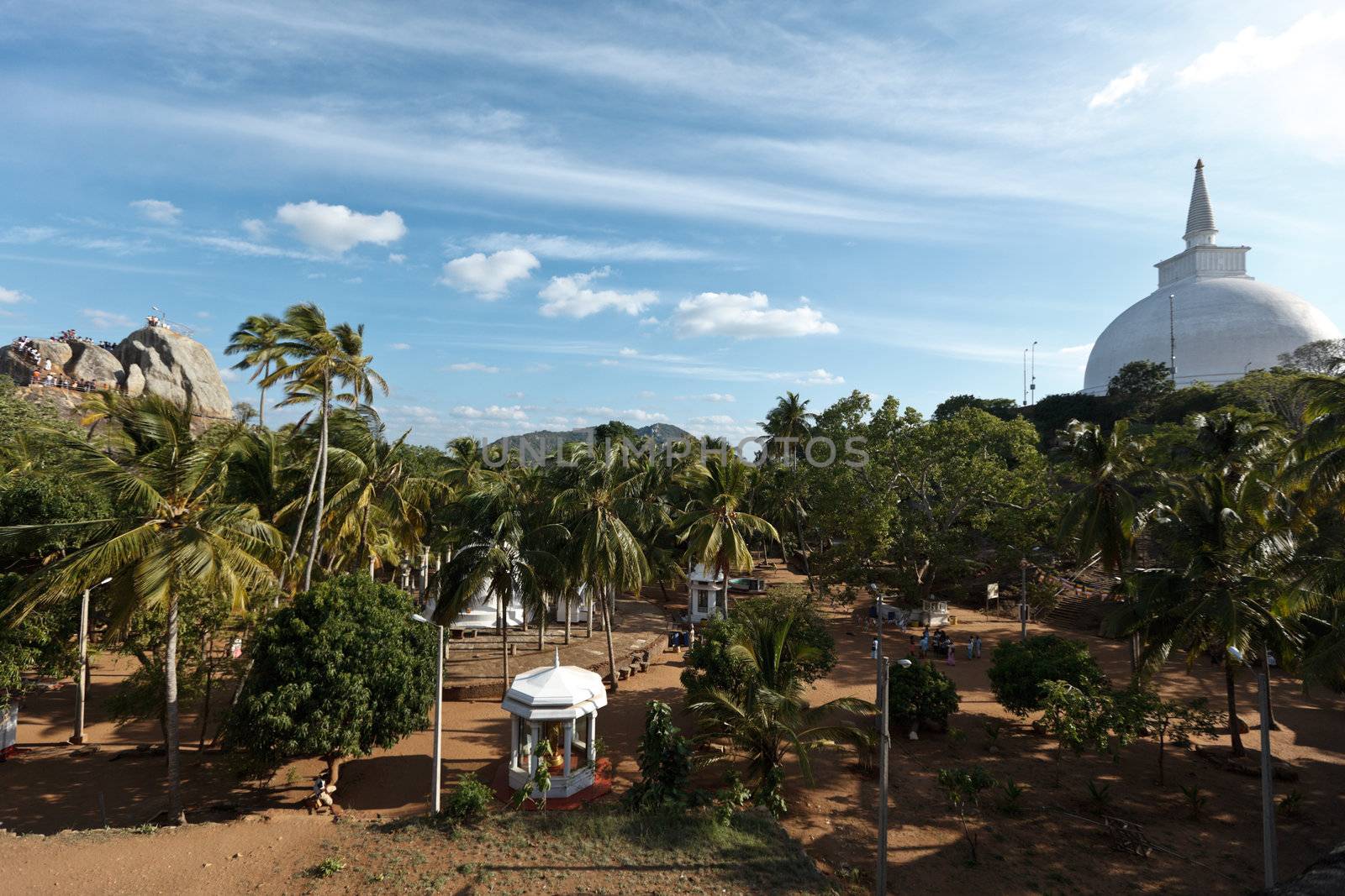 Mahaseya Dagoba. Mihintale, Sri Lanka