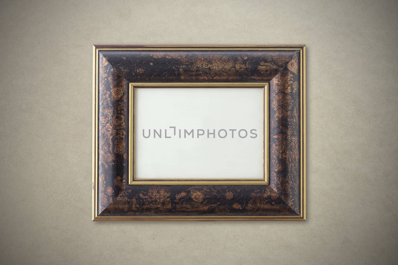 vintage picture frame, copy space