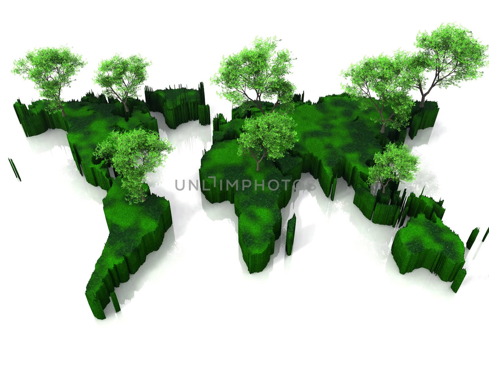 green earth map