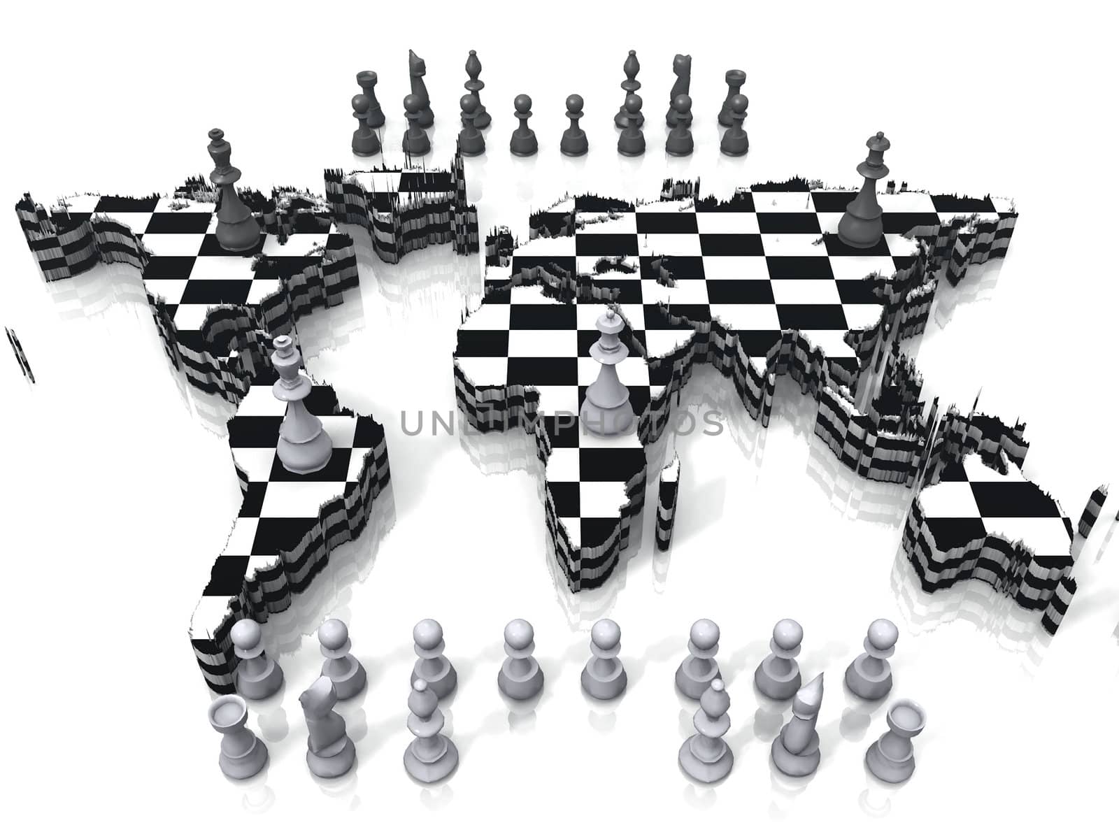 chess earth map