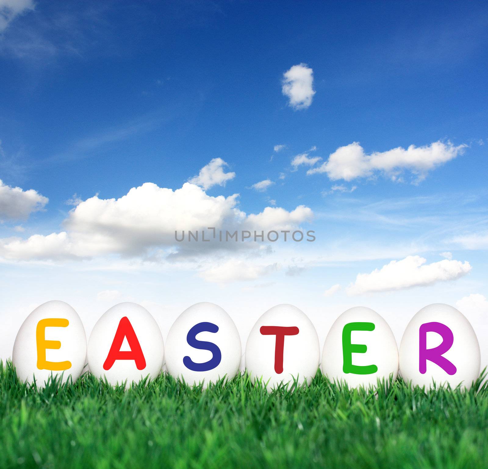 Easter font by photochecker