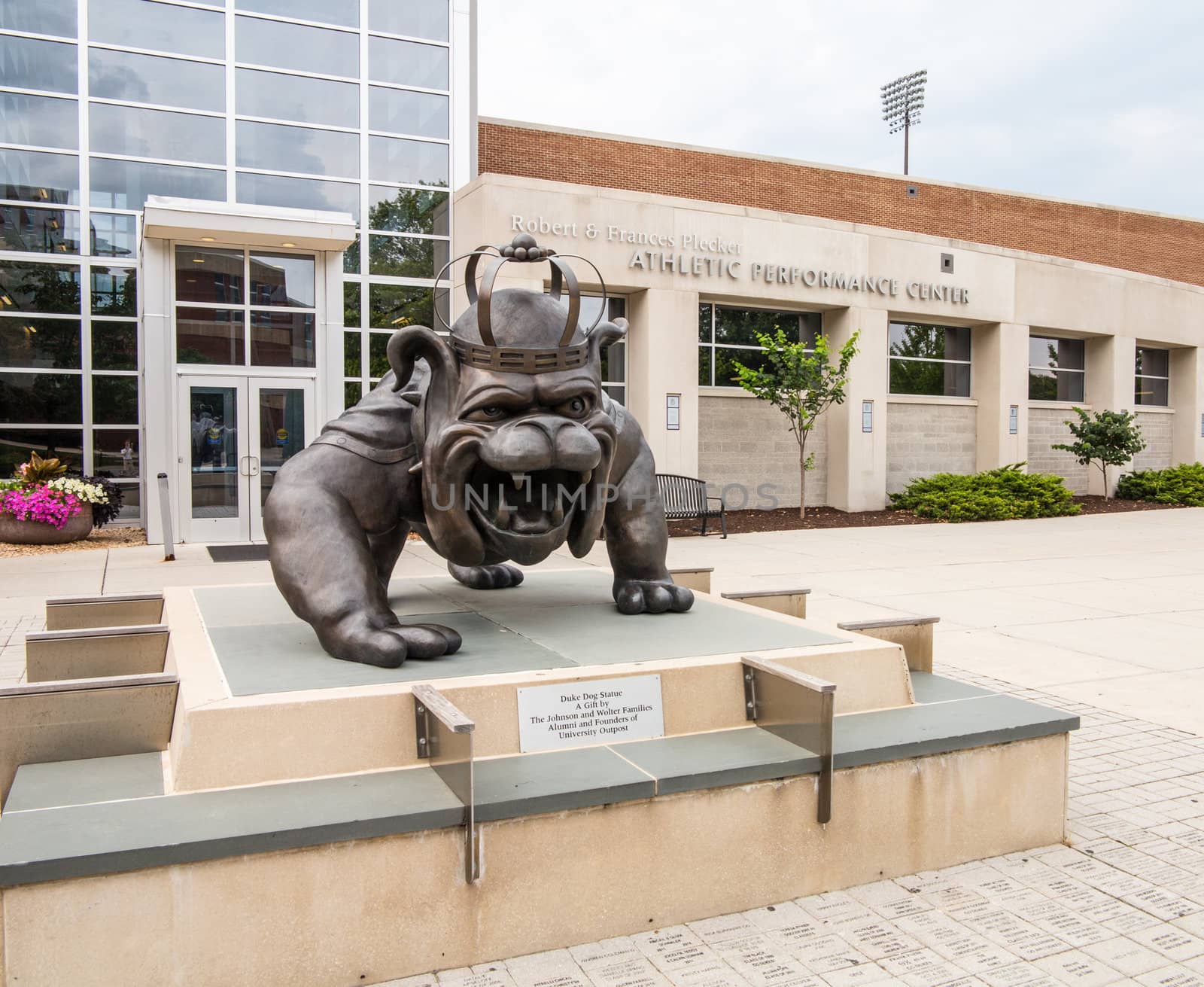 HARRISONBURG, VA - July 11. The Bridgeforth Football Stadium on July 11,2012. The stadium was completed in 2011 and seats 25000 people.