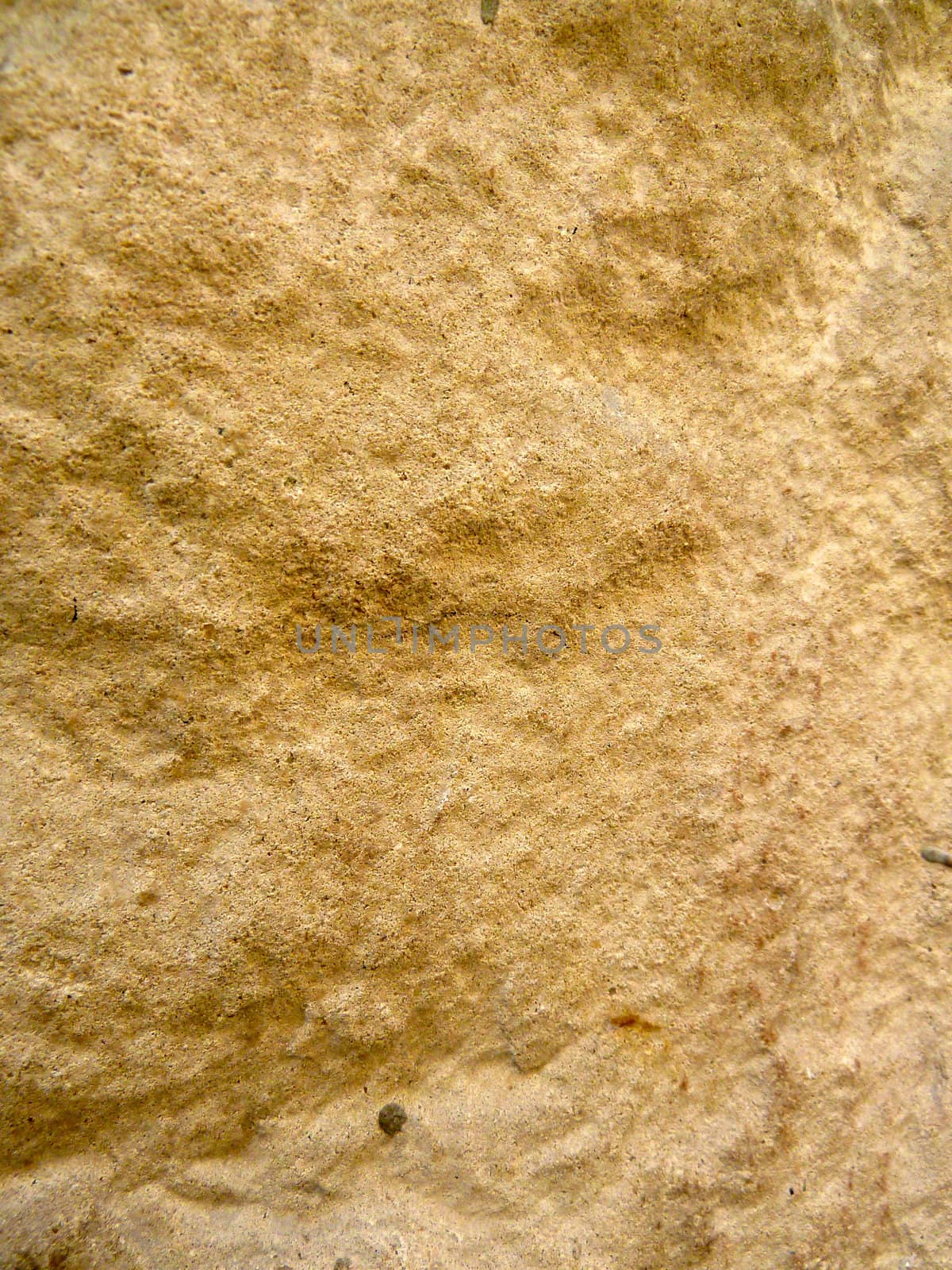 yellow sandstone surface as a background