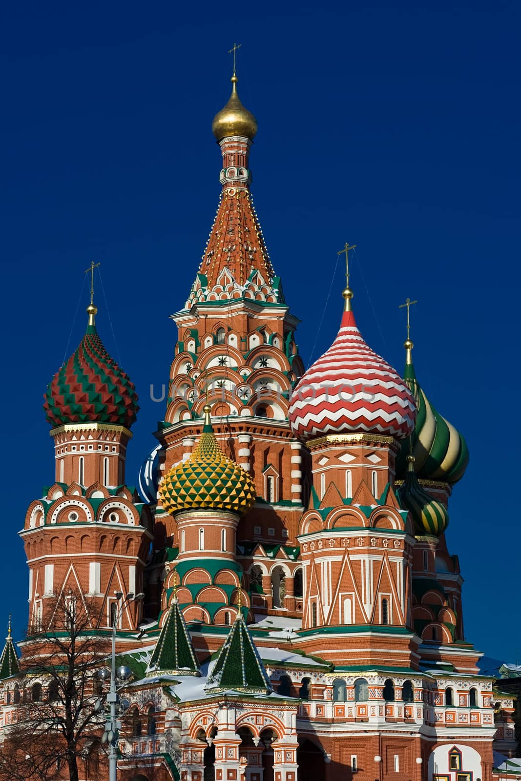 St Basil's Cathedral on Red Square, Moscow, Russia