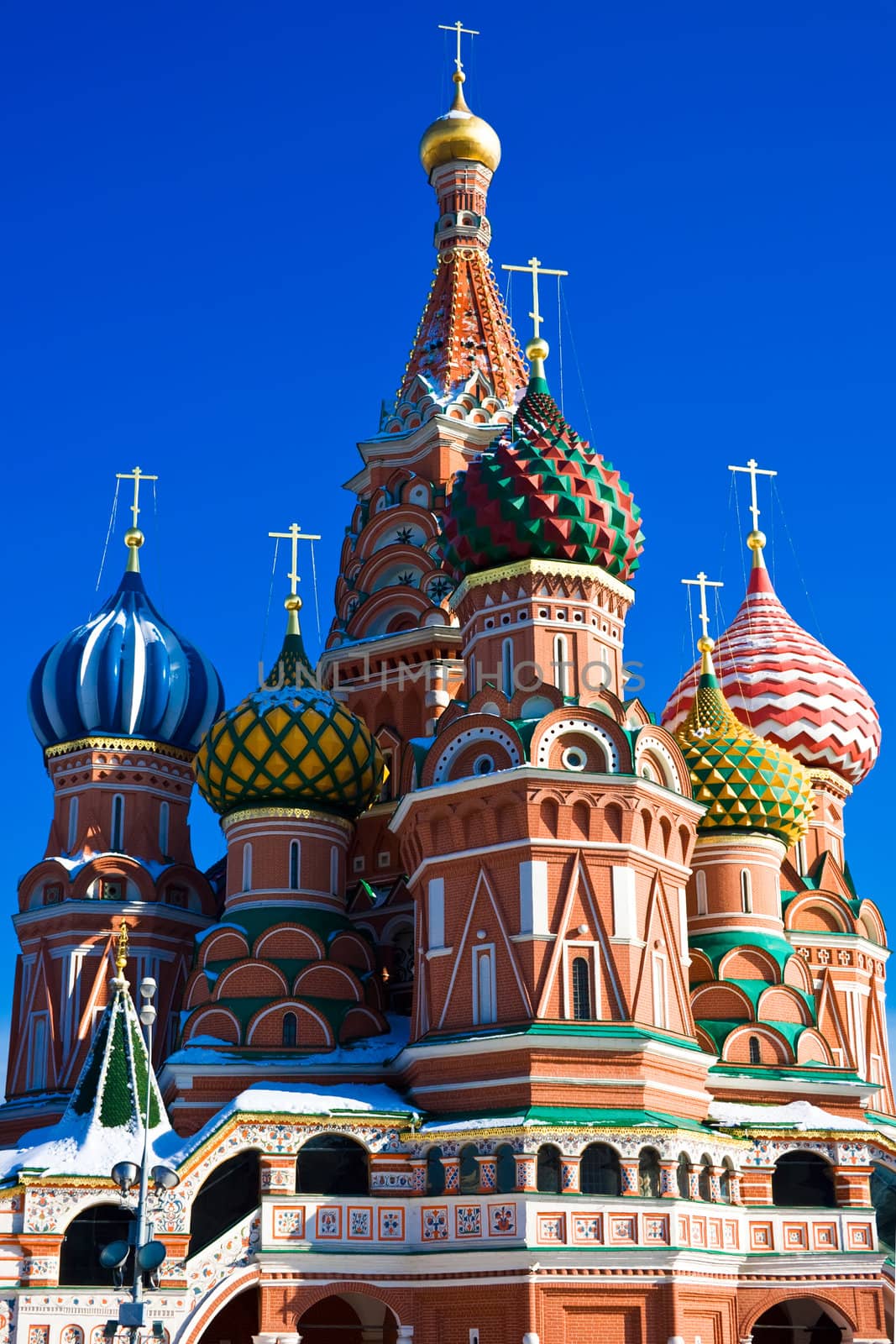 St Basil's Cathedral on Red Square, Moscow, Russia