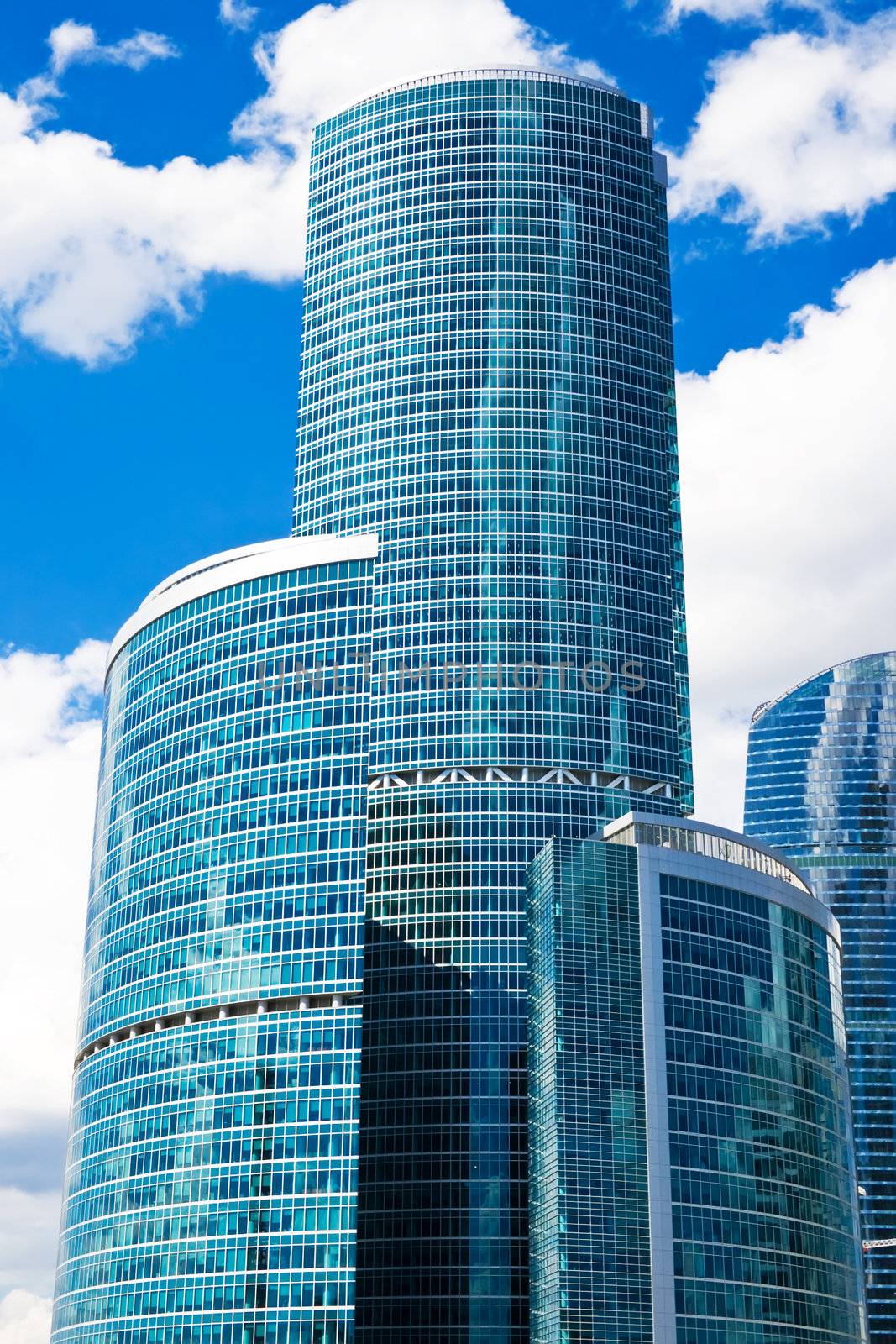 Skyscrapers of the International Business Centre, Moscow