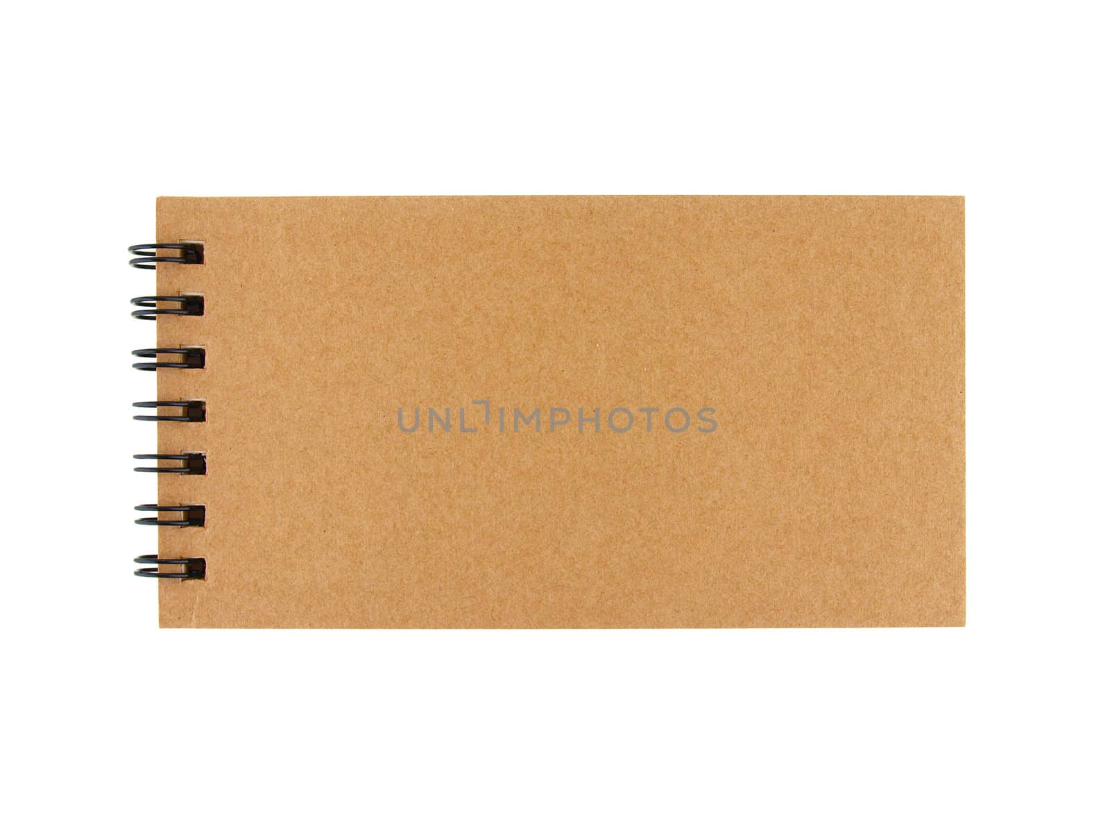 Isolated pencil with notebook on white background