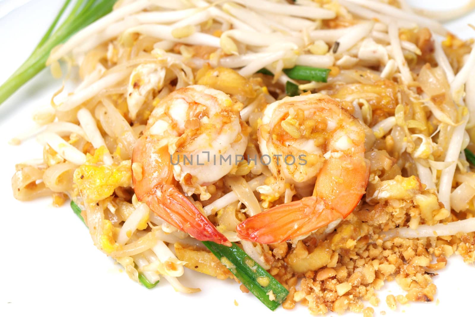 Thai food style , stir-fried rice noodles (Pad Thai) by jakgree