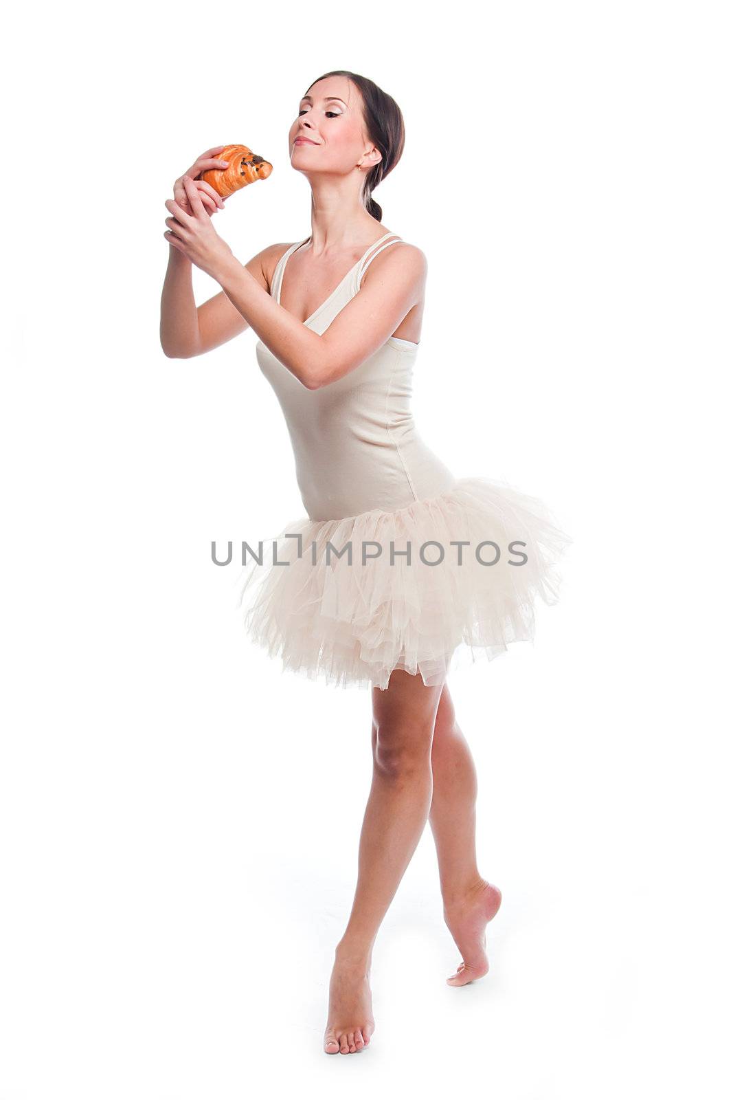 Photo young and beautiful ballerina