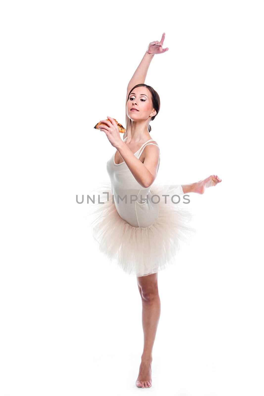 Photo young and beautiful ballerina
