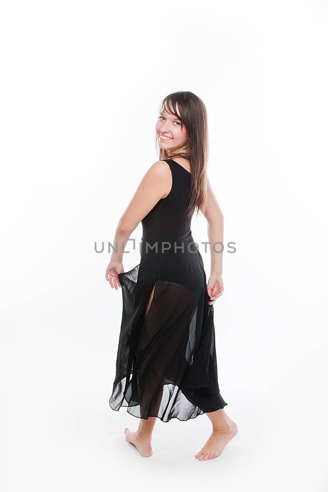 Photo young and beautiful ballerina