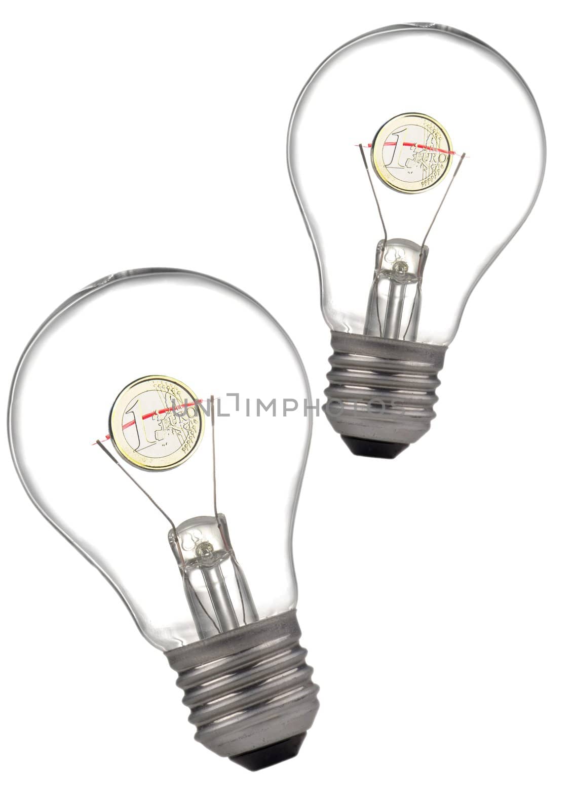 Bulb on a white background