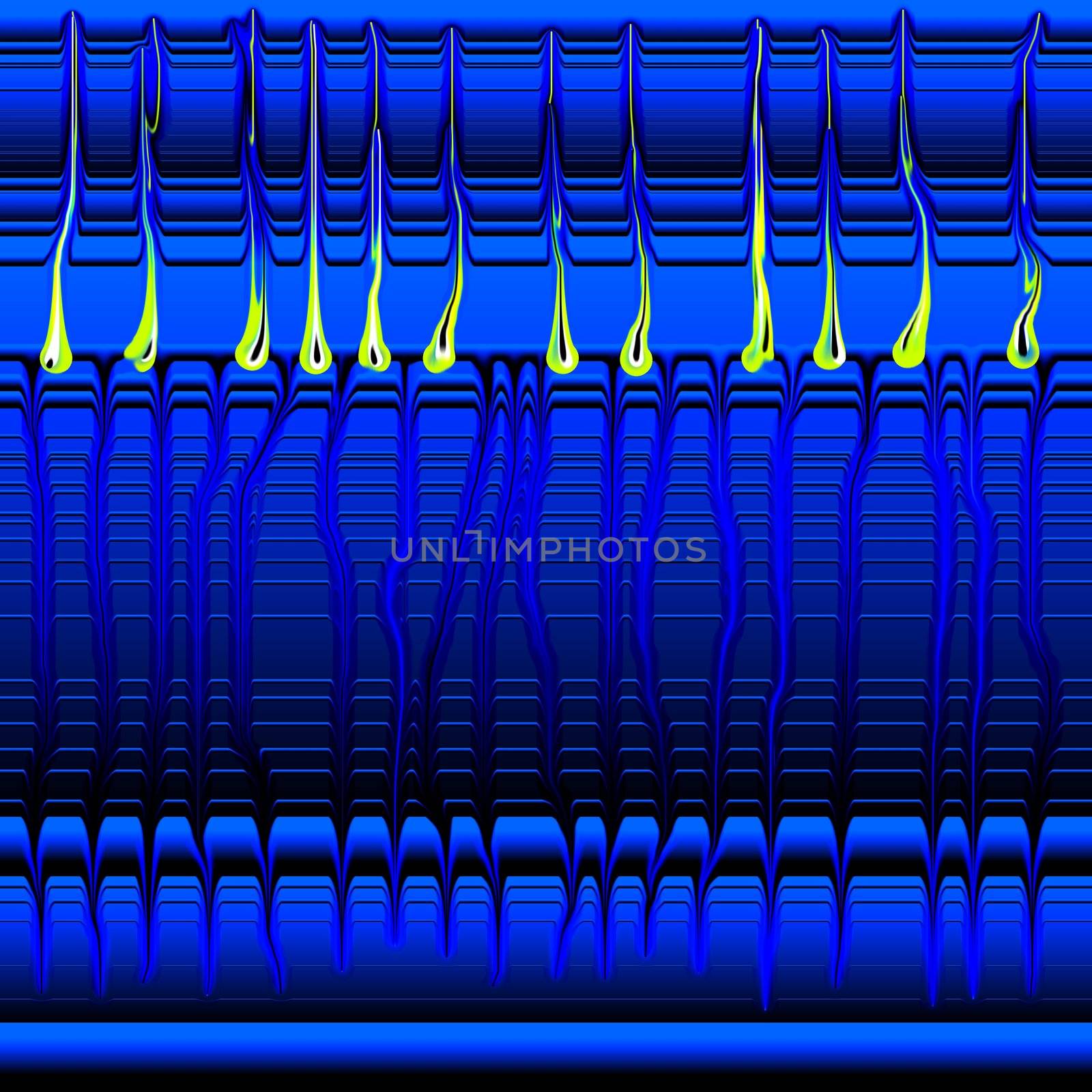 schwarz-blauer Hintergrund mit grün, digitale Grafik