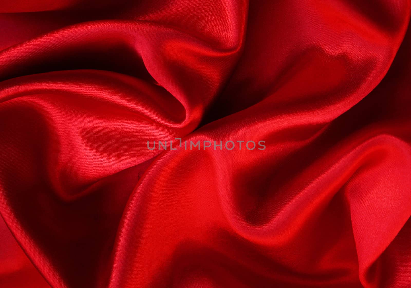 Smooth Red Silk as background