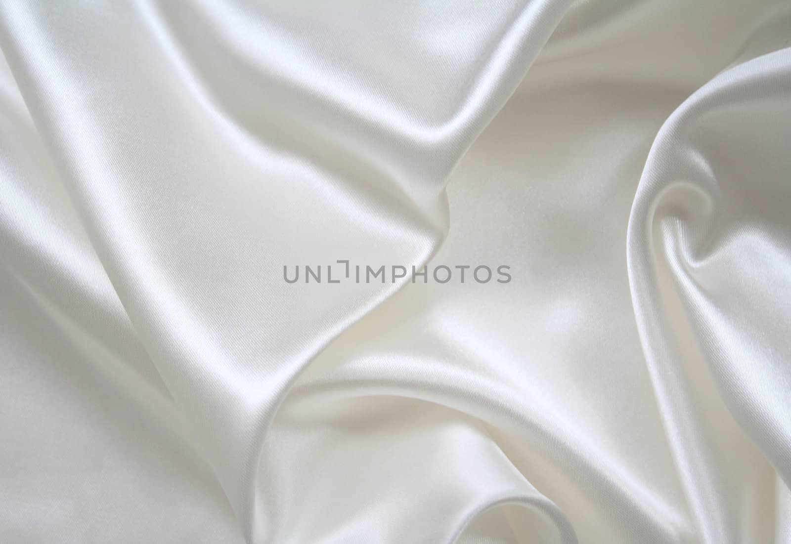 Smooth elegant white silk can use as background 

