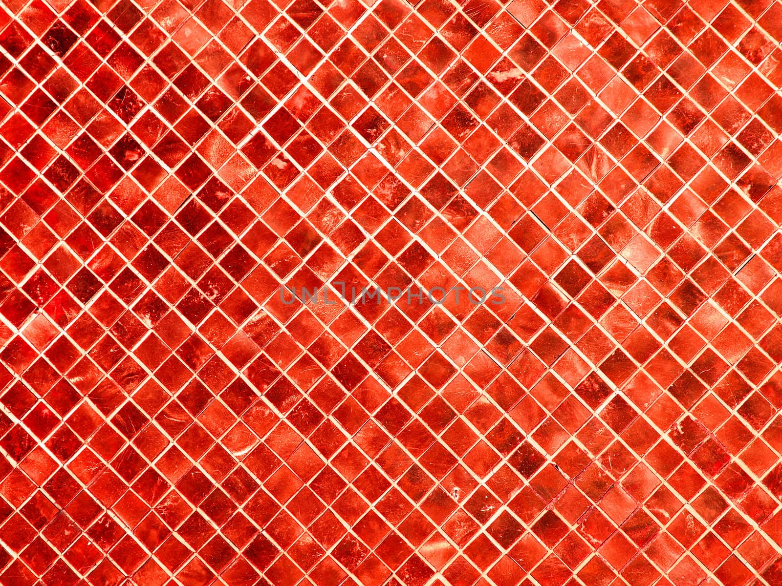 abstract red square background by jakgree