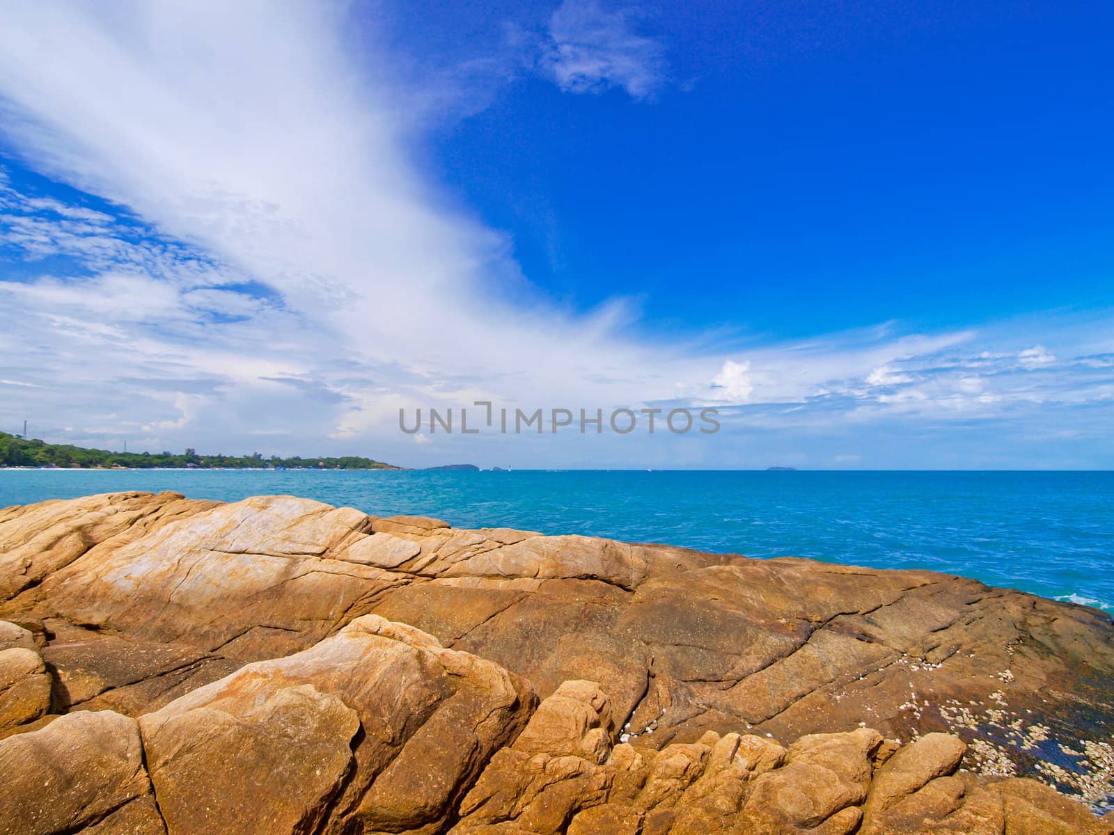 Idyllic Scene Beach at Samed Island,Thailand