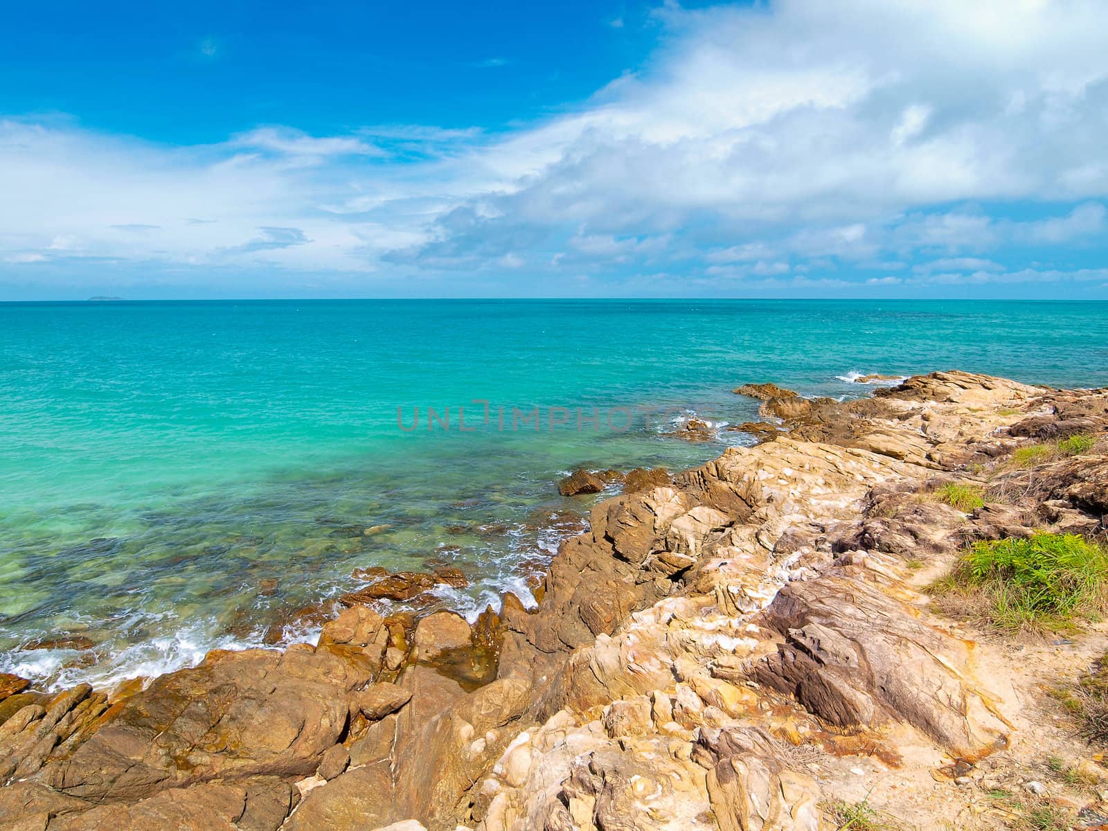 Idyllic Scene Beach at Samed Island,Thailand