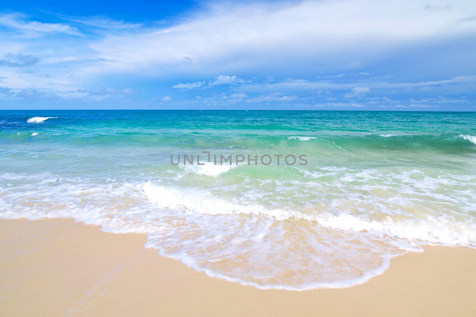 Idyllic Scene Beach at Samed Island,Thailand by jakgree