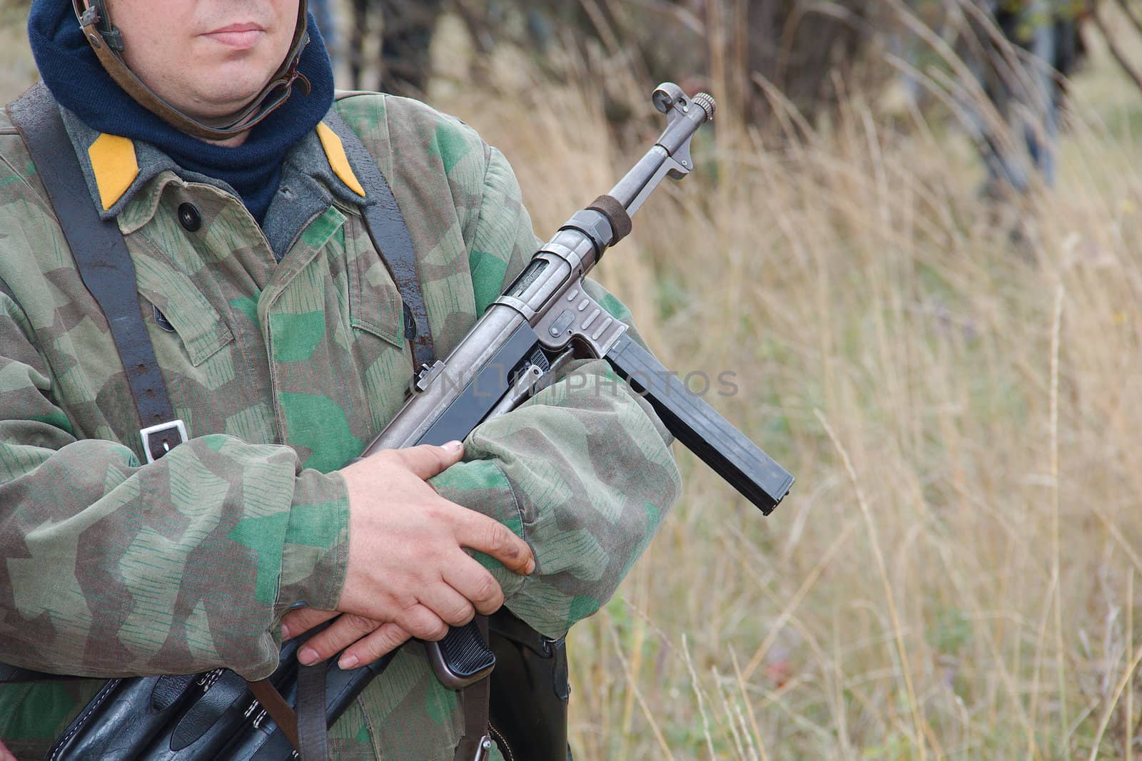 Outfit a German soldier during the Second World War