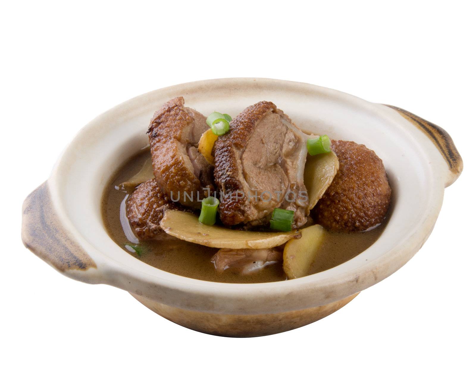 duck. Chinese stew duck asia food