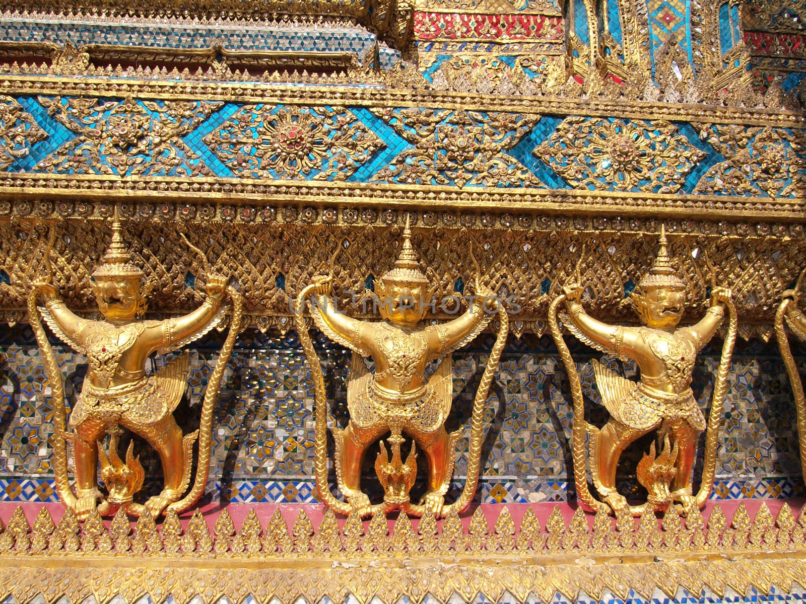 Thai Demon in Grand Palace , Bangkok Thailand 