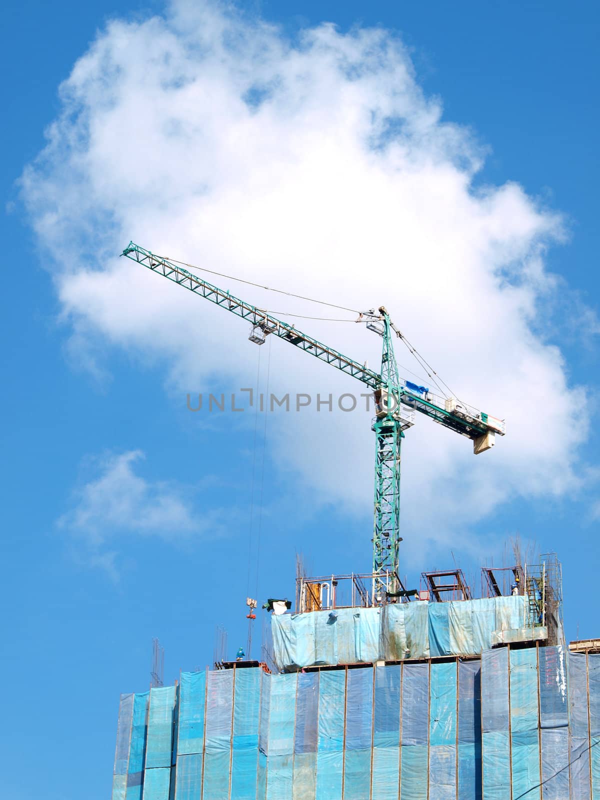 scaffolding, construction site by jakgree