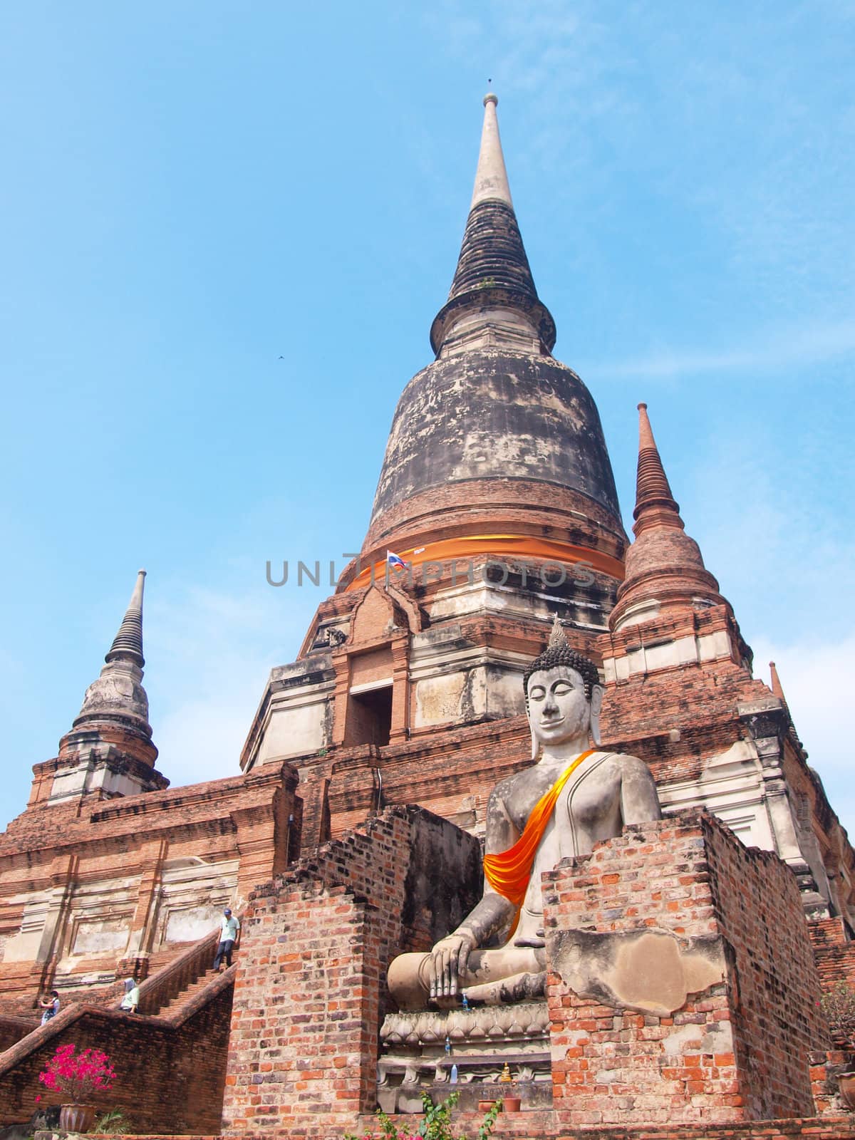 Wat Yai Chai Mongkol- Ayuttaya of Thailand