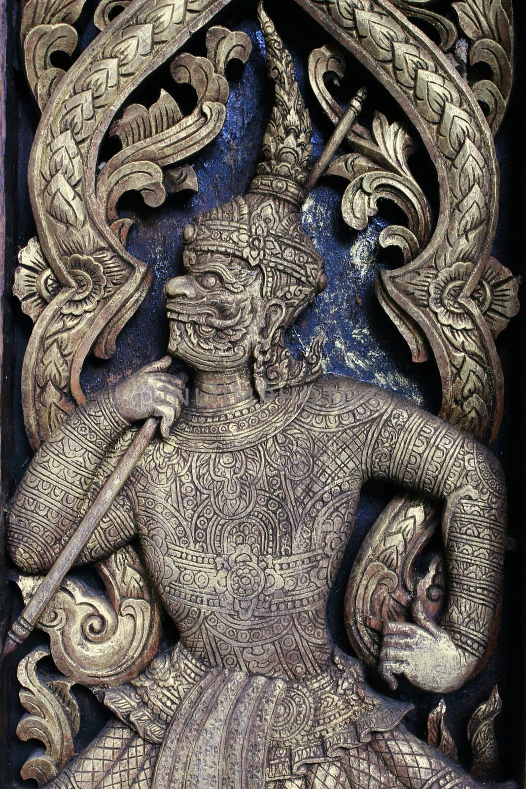 Thai Carving Art by foto76