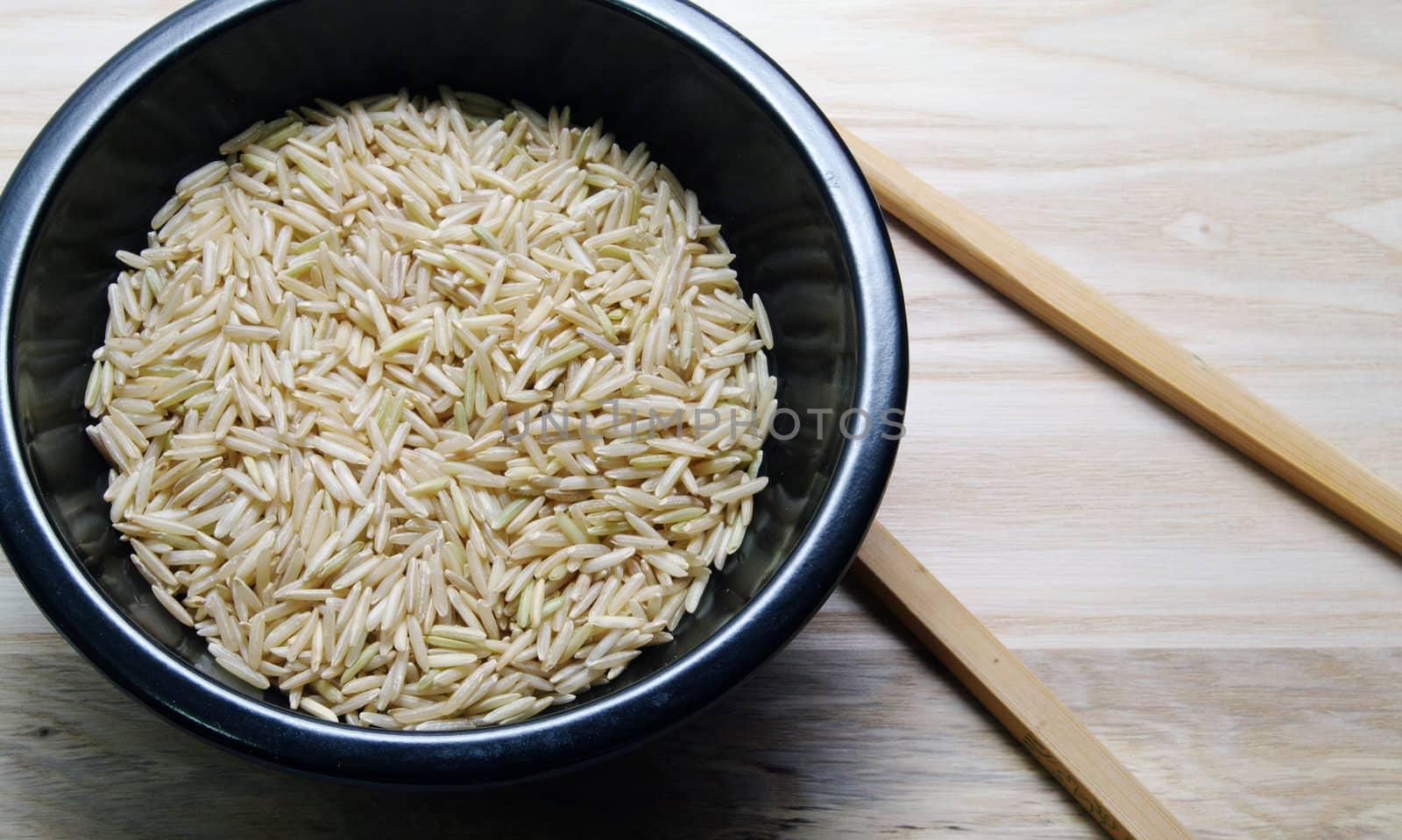 Rice in a Balck Bowl by edcorey