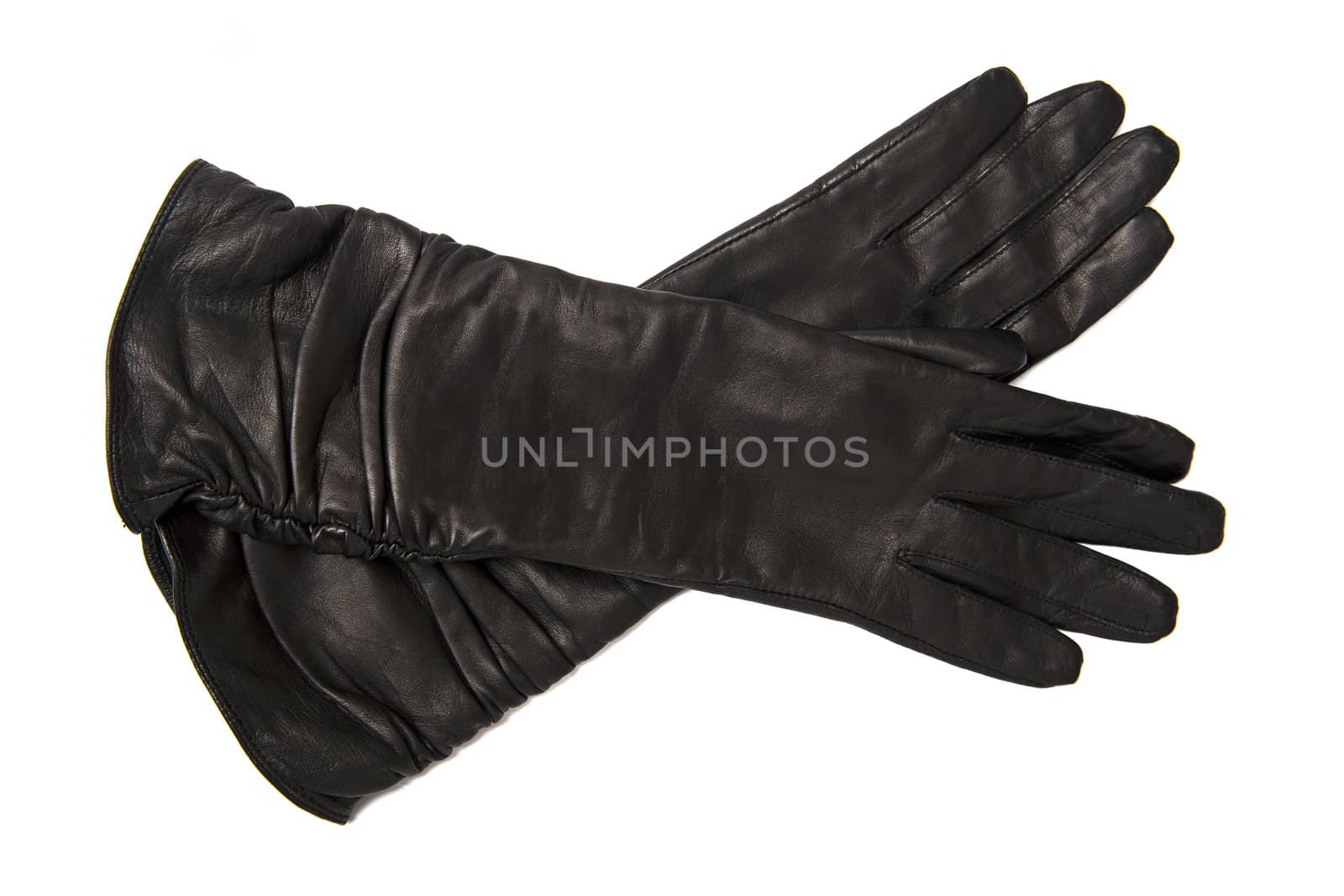 Gloves isolated on the white background