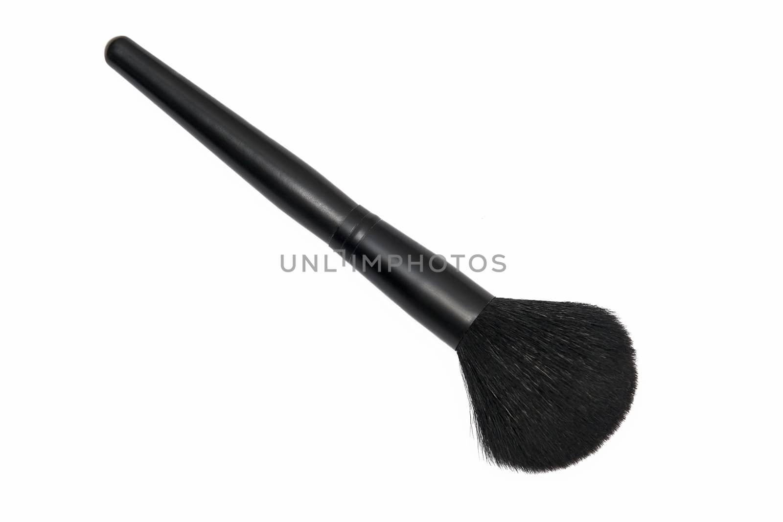 Face brush isolated on the white background