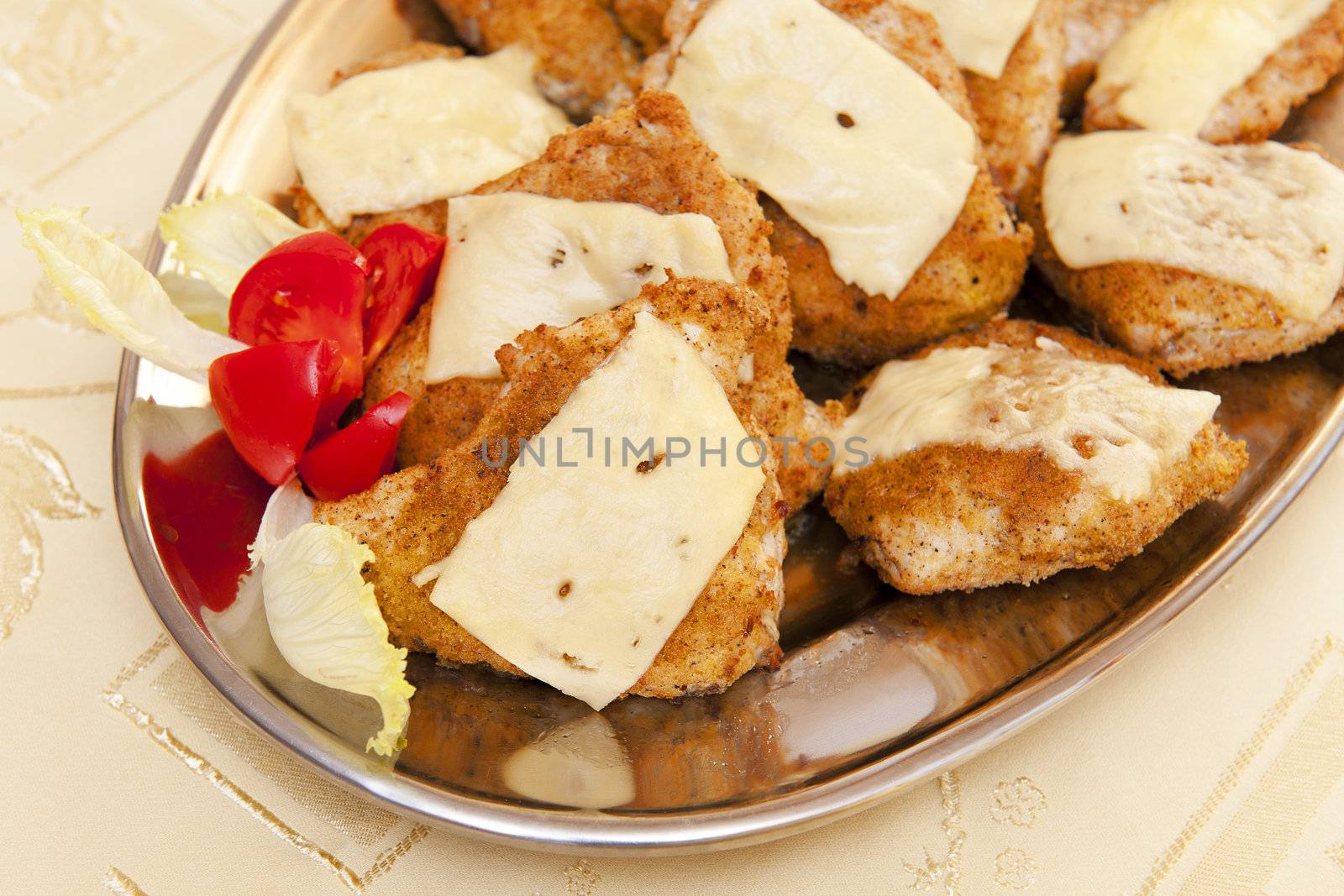 Cutlets with cheese