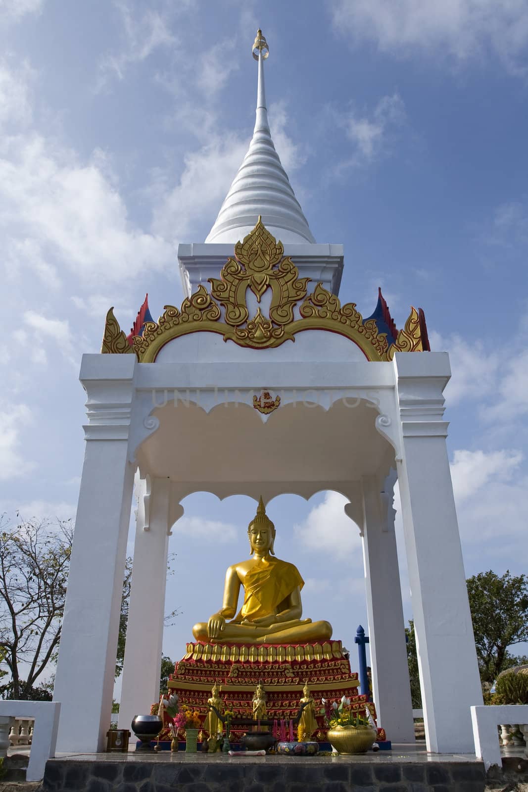 Gold Buddha in Thailand