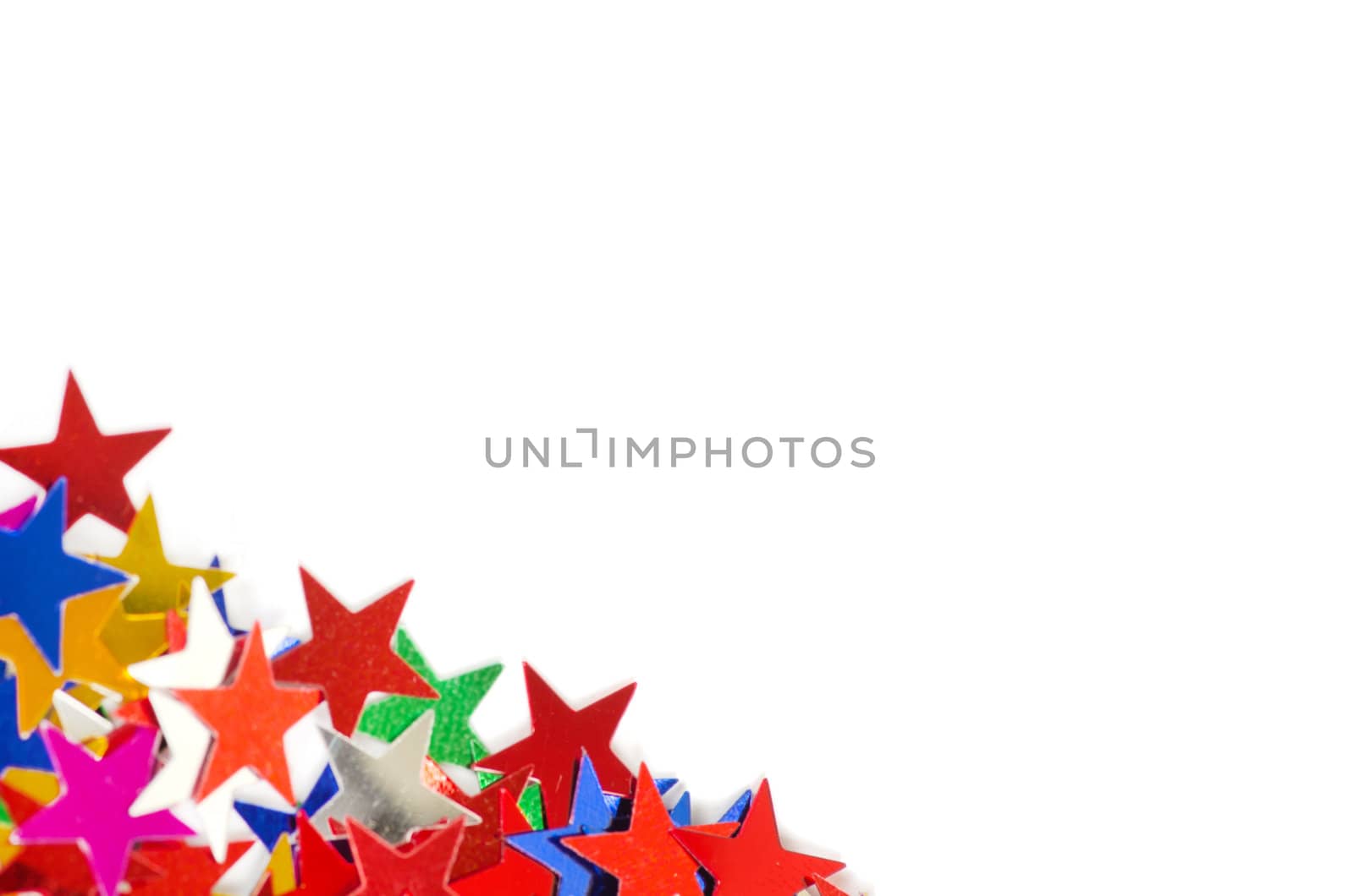 Colored stars background for your text on photo, and other.