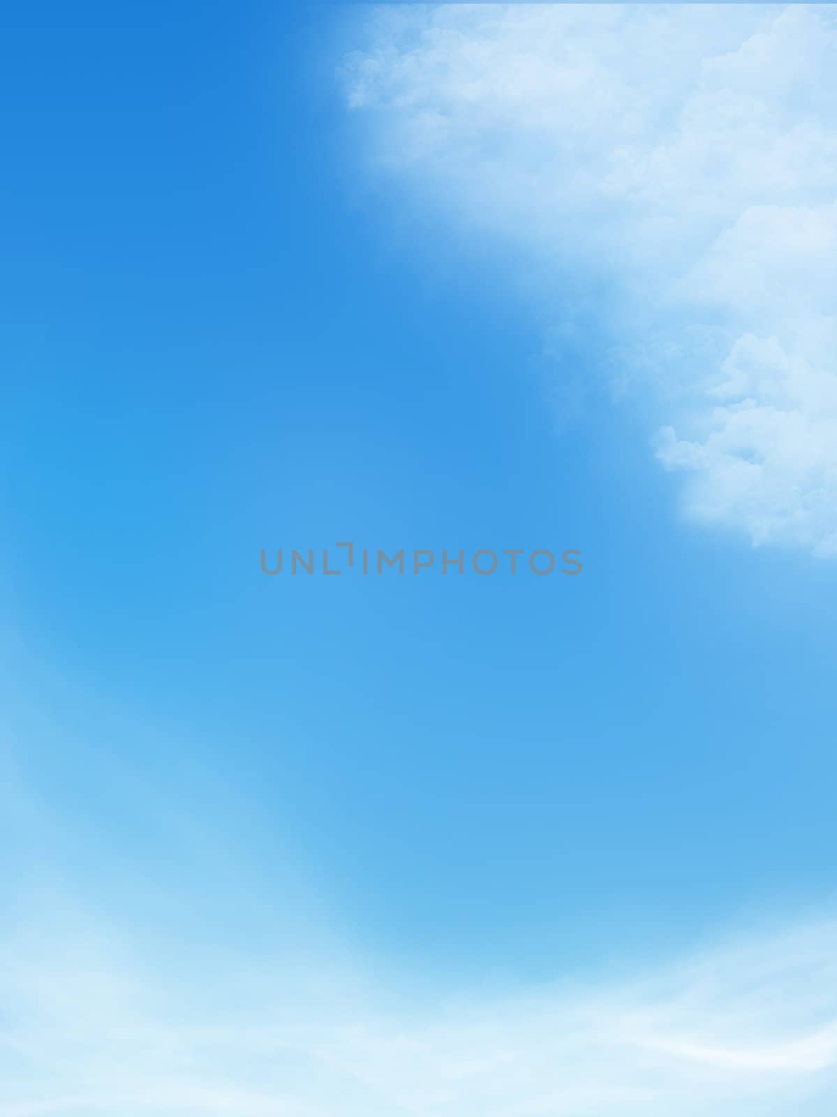 blue sky is covered by white clouds