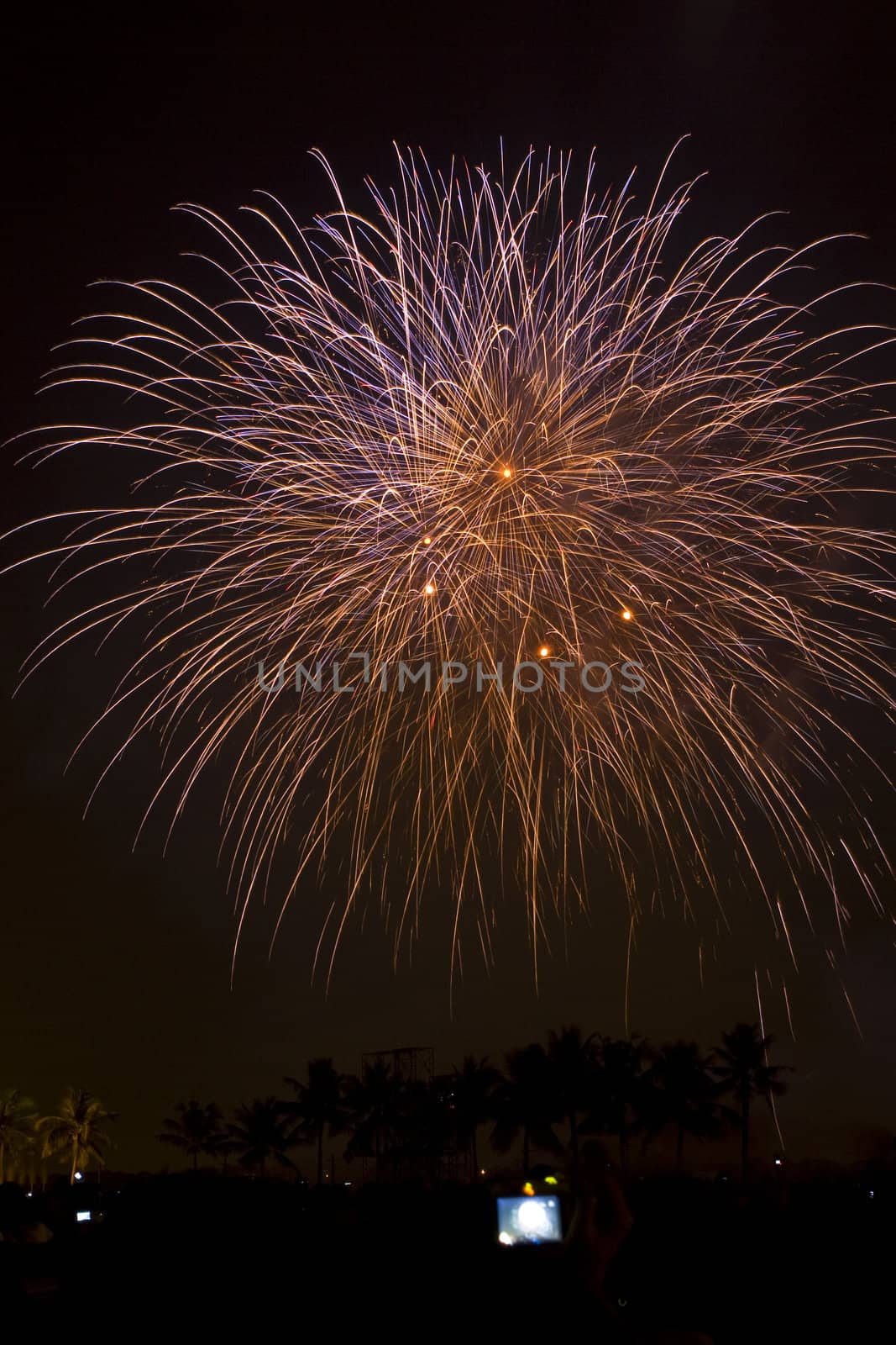 Fireworks Exploding