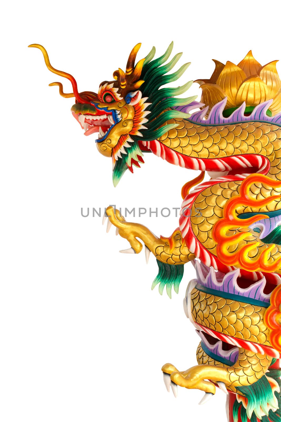 Chinese style dragon statue by lavoview