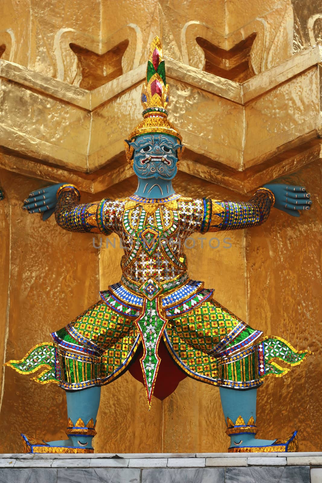 Statue on Grand Palace, Thailand