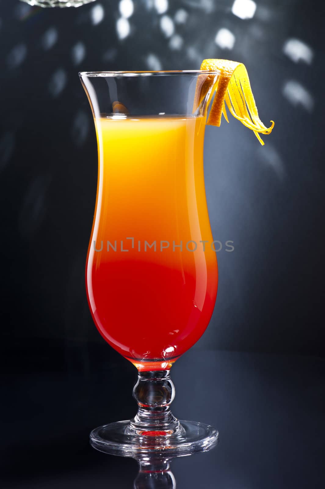 Tequila Sunrise cocktail by 3523Studio