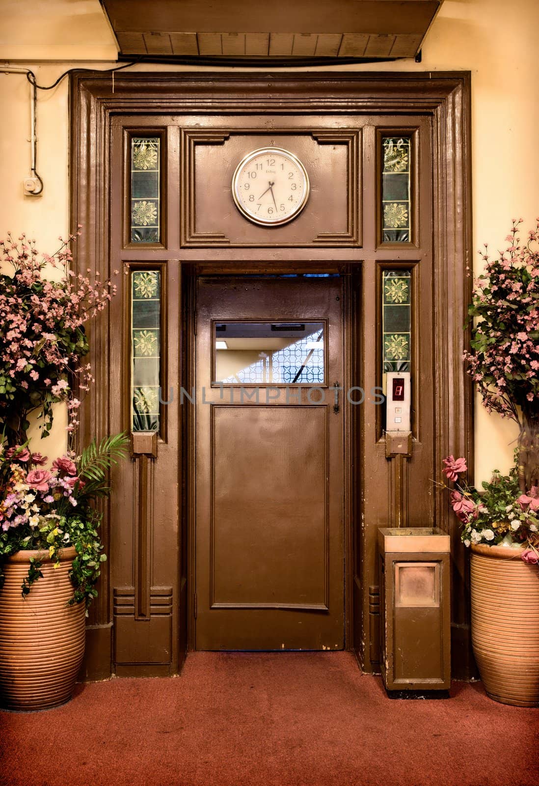 old elevator door by clearviewstock