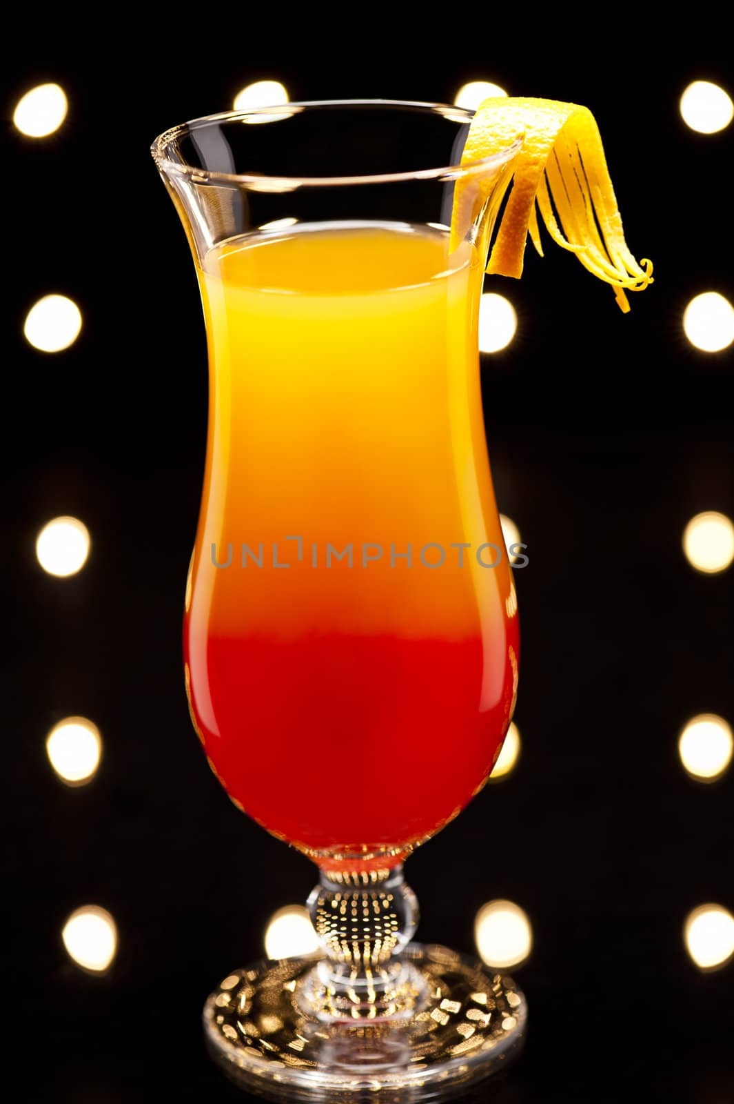 Tequila Sunrise cocktail