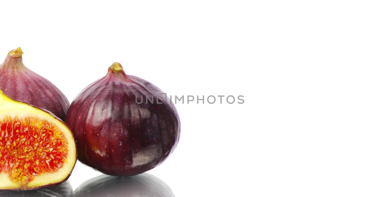 fig isolated on a white